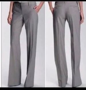 BCBG Maxazria Dress Pants Grey Like New
